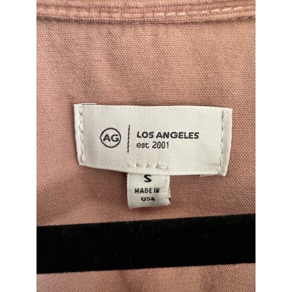 NWOT AG Adriano Goldschmied Oversized Corduroy Button Front Shirt Womens Small - Picture 7 of 8